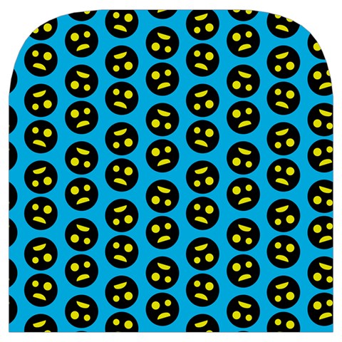 0059 Comic Head Bothered Smiley Pattern Toiletries Pouch from ArtsNow.com Cover