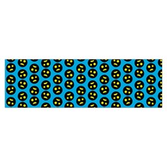 0059 Comic Head Bothered Smiley Pattern Toiletries Pouch from ArtsNow.com Hand Strap