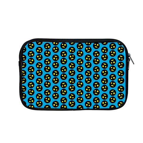 0059 Comic Head Bothered Smiley Pattern Apple MacBook Pro 13  Zipper Case from ArtsNow.com Front