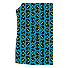 0059 Comic Head Bothered Smiley Pattern Women s Button Up Vest from ArtsNow.com Front Right