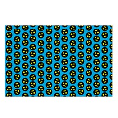 0059 Comic Head Bothered Smiley Pattern Waist Pouch (Small) from ArtsNow.com Loop