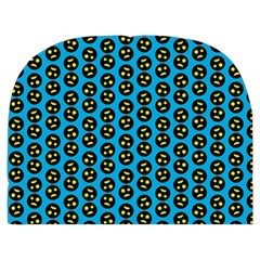 0059 Comic Head Bothered Smiley Pattern Makeup Case (Medium) from ArtsNow.com Front