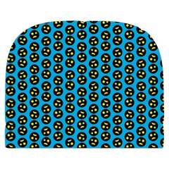 0059 Comic Head Bothered Smiley Pattern Makeup Case (Large) from ArtsNow.com Front