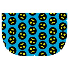 0059 Comic Head Bothered Smiley Pattern Makeup Case (Large) from ArtsNow.com Side Right