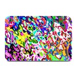 Colorful paint texture                                                   Plate Mat