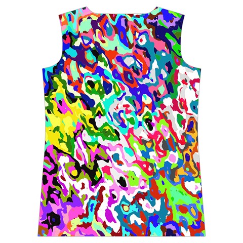 Colorful paint texture                                                    Women s Basketball Tank Top from ArtsNow.com Back