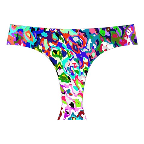 Colorful paint texture                                                   Cross Back Hipster Bikini Set from ArtsNow.com Front Under