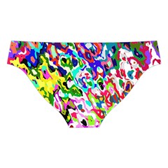 Colorful paint texture                                                   Cross Back Hipster Bikini Set from ArtsNow.com Back Under