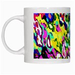 Colorful paint texture                                                    White Mug