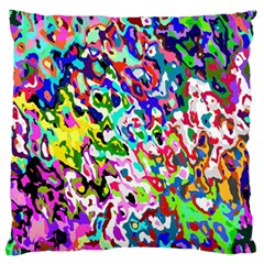 Colorful paint texture                                                   Standard Flano Cushion Case (Two Sides) from ArtsNow.com Front