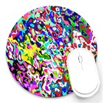 Colorful paint texture                                                    Round Mousepad