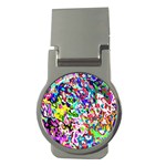 Colorful paint texture                                                    Money Clip (Round)