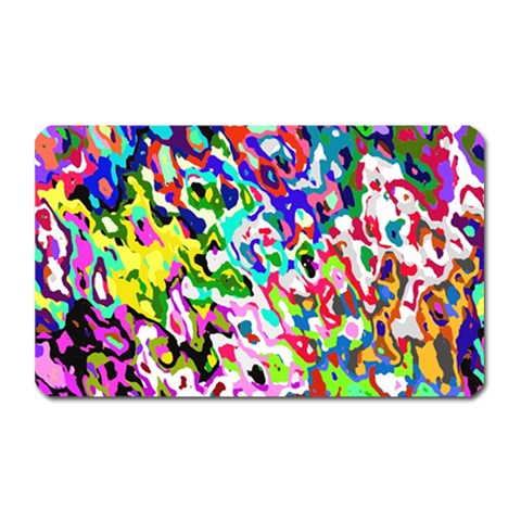 Colorful paint texture                                                    Magnet (Rectangular) from ArtsNow.com Front