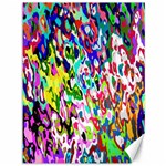 Colorful paint texture                                                    Canvas 36  x 48 