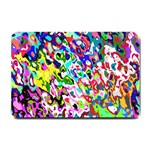 Colorful paint texture                                                    Small Doormat