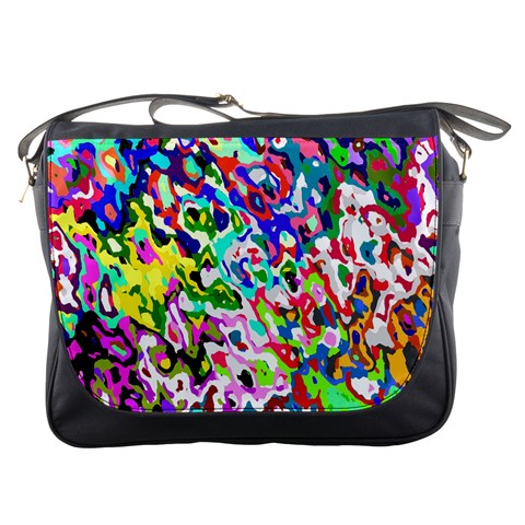 Colorful paint texture                                                    Messenger Bag from ArtsNow.com Front