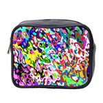 Colorful paint texture                                                    Mini Toiletries Bag (Two Sides)