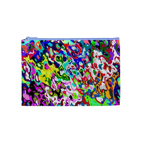 Colorful paint texture                                                    Cosmetic Bag from ArtsNow.com Front