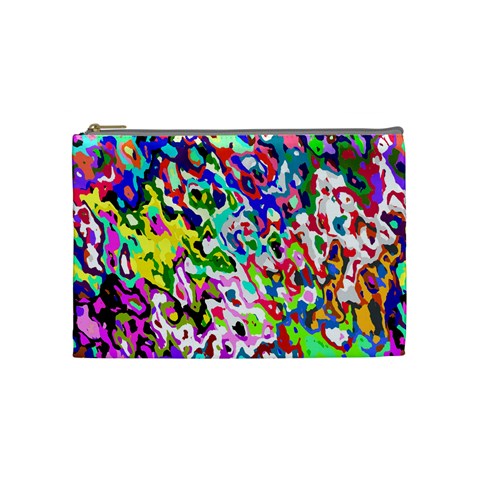 Colorful paint texture                                                    Cosmetic Bag from ArtsNow.com Front