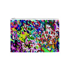 Colorful paint texture                                                    Cosmetic Bag from ArtsNow.com Front