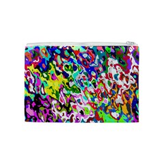 Colorful paint texture                                                    Cosmetic Bag from ArtsNow.com Back