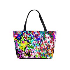 Colorful paint texture                                                    Classic Shoulder Handbag from ArtsNow.com Front