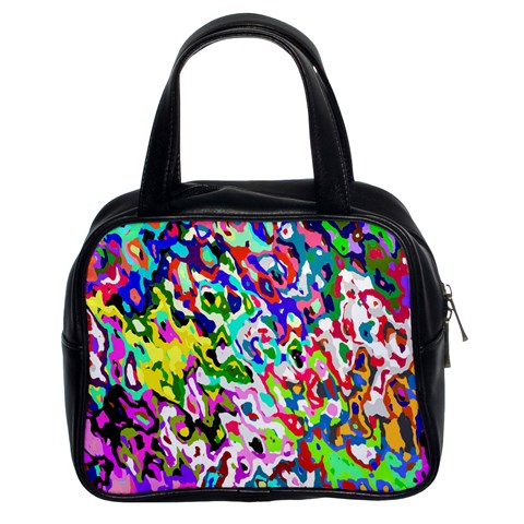 Colorful paint texture                                                    Classic Handbag (Two Sides) from ArtsNow.com Front