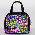 Colorful paint texture                                                    Classic Handbag (Two Sides)