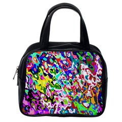 Colorful paint texture                                                    Classic Handbag (Two Sides) from ArtsNow.com Back