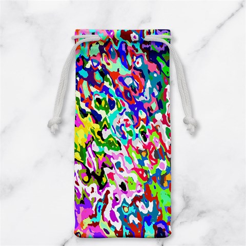 Colorful paint texture                                                    Jewelry Bag from ArtsNow.com Back