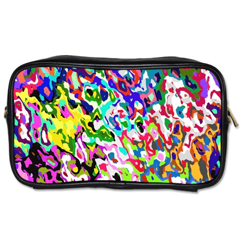 Colorful paint texture                                                    Toiletries Bag (One Side) from ArtsNow.com Front