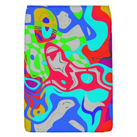 Colorful distorted shapes on a grey background                                                    Samsung Galaxy Grand DUOS I9082 Hardshell Case from ArtsNow.com Front