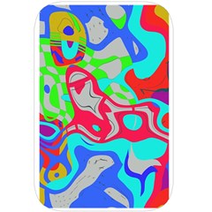 Colorful distorted shapes on a grey background                                                  Belt Pouch Bag (Large) from ArtsNow.com Back