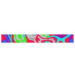 Colorful distorted shapes on a grey background                                                  Belt Pouch Bag (Large) from ArtsNow.com Bottom