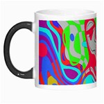 Colorful distorted shapes on a grey background                                                     Morph Mug