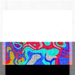 Colorful distorted shapes on a grey background                                                     Jigsaw Puzzle (Rectangular)