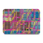 Colorful shapes texture                                                  Plate Mat