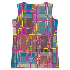 Colorful shapes texture                                                   Women s Basketball Tank Top from ArtsNow.com Back