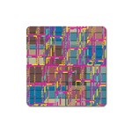 Colorful shapes texture                                                   Magnet (Square)