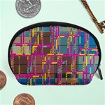 Colorful shapes texture                                                   Accessory Pouch