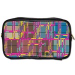 Colorful shapes texture                                                   Toiletries Bag (Two Sides)