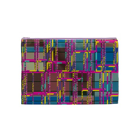 Colorful shapes texture                                                   Cosmetic Bag from ArtsNow.com Front