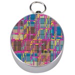 Colorful shapes texture                                                   Silver Compass