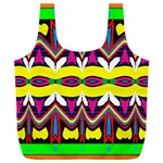 Colorful shapes                                              Full Print Recycle Bag (XXL)