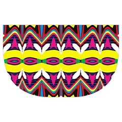 Colorful shapes                                              Makeup Case (Medium) from ArtsNow.com Side Right