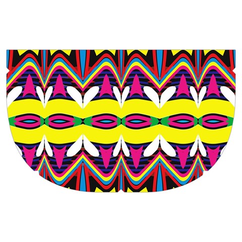 Colorful shapes                                              Makeup Case (Medium) from ArtsNow.com Side Left