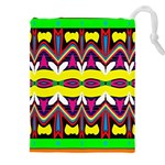 Colorful shapes                                               Drawstring Pouch (5XL)