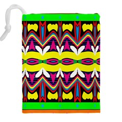 Colorful shapes                                               Drawstring Pouch (5XL) from ArtsNow.com Back