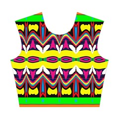 Colorful shapes                                                   Cotton Crop Top from ArtsNow.com Front