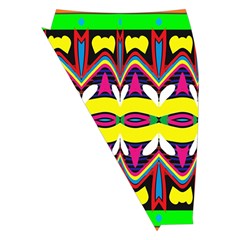 Colorful shapes                                                  Midi Wrap Pencil Skirt from ArtsNow.com Front Left